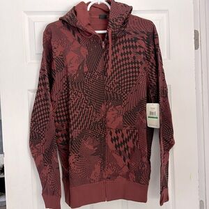 New Oakley mens slim fit full zip hoody “The marks” Large